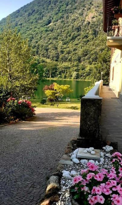 L'Angolino Di Magda: On The Lake-Private Beach! Ghirla エクステリア 写真